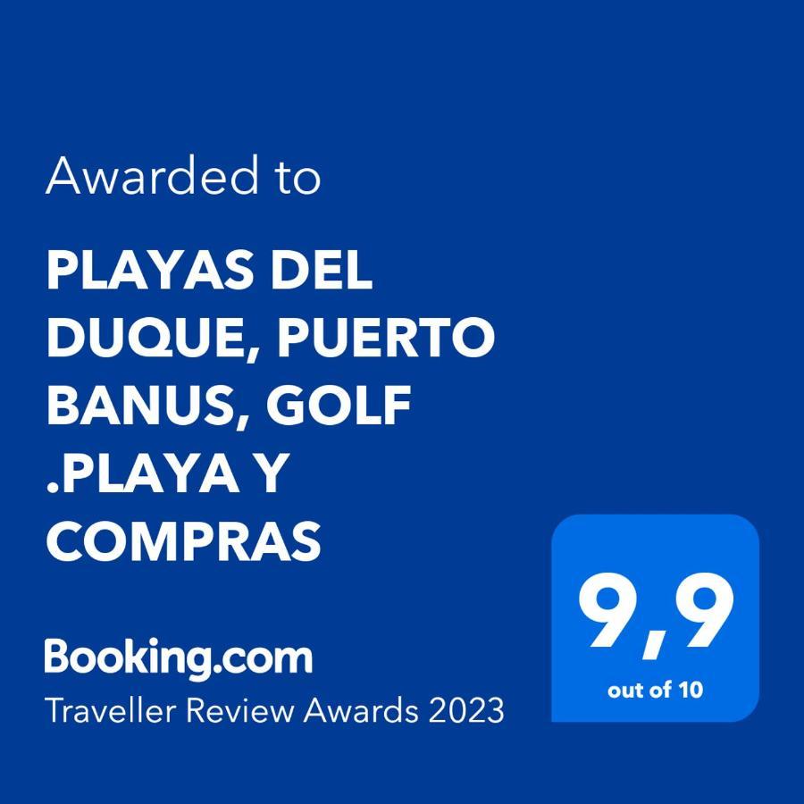 Apartament Playas Del Duque, Puerto Banus, Golf .Playa Y Compras Marbella Zewnętrze zdjęcie